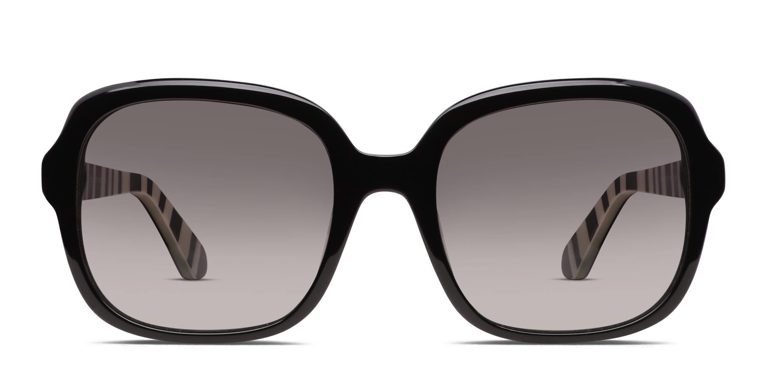Kate Spade Babbette/G/S Shiny Black glasses - Shiny Black - Frontal View
