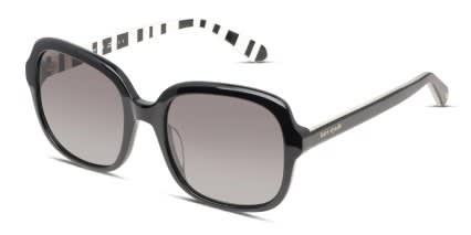 Kate Spade Babbette/G/S Shiny Black glasses - Shiny Black - Angle View