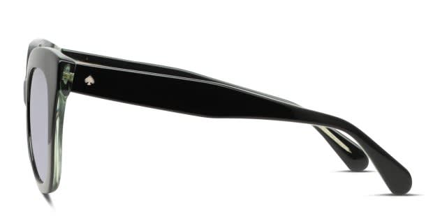 Kate Spade Belah/S Shiny Black Prescription Sunglasses display picture 2