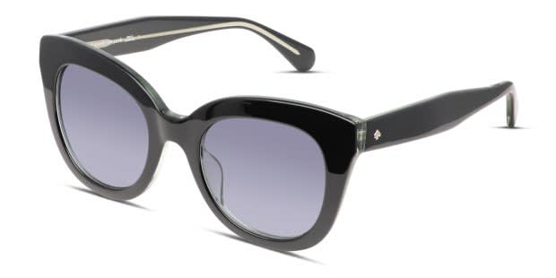 Kate Spade Belah/S Shiny Black Prescription Sunglasses display picture 1