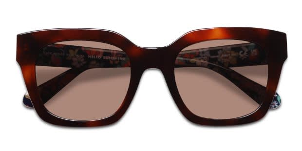 kate spade Brown Tortoiseshell Oversized Sunglasses with Brown Gradient Lenses Kate Spade Brown Gradient Oval Ladies Sunglasses BRIA/G/S  main image 4