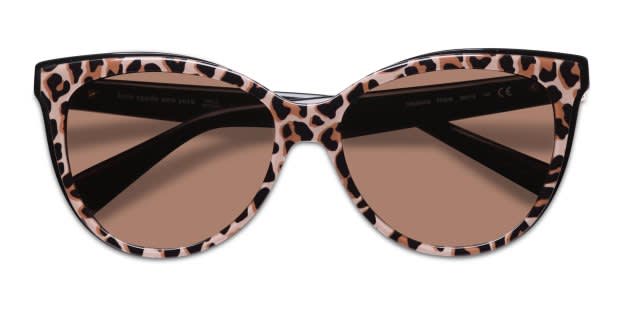 NWOT - kate spade Cat Eyes Sunglasses with Leopard-Print Lining and Black Lenses New Kate Spade New York KS Jalena Women main image 4