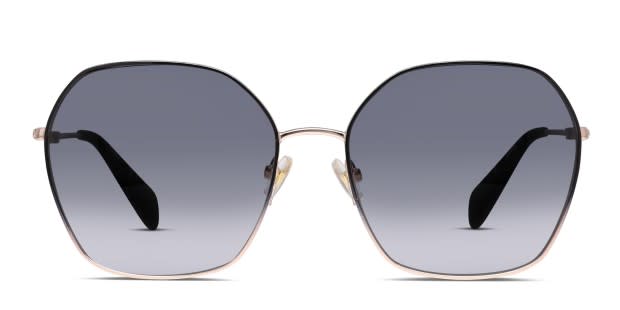 Kate Spade Kenna/G/S Black, Gold Prescription Sunglasses display picture 2