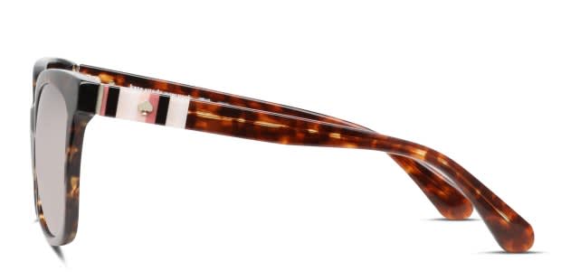 Kate Spade Sunglasses w/ Case Striped/ Dark Brown Tortoise Shell Frame Kate Spade PAXTON/N/S US Sunglasses | FREE Shipping - SOLD OUT main image 2