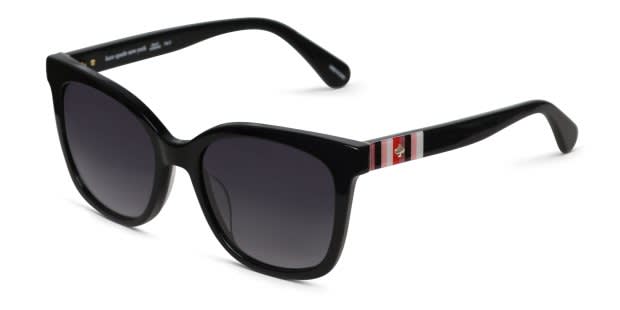 Kate Spade Kiya/S Shiny Black Prescription Sunglasses display picture 3