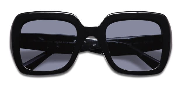 【naomi0626aoi0825】 Kate Spade Naomi/S Shiny Black Prescription Sunglasses