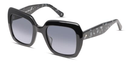 Kate Spade Naomi/S Shiny Black glasses - Shiny Black - Angle View
