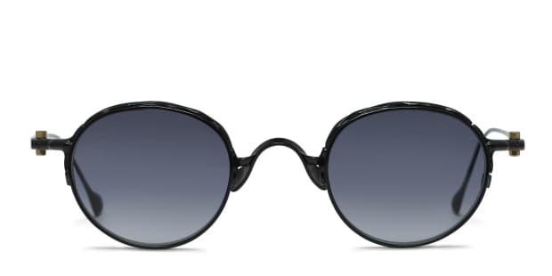 人気特価激安 Yohji Yamamoto SLook 010 Shiny Black Prescription Sunglasses Lens (Single Focus)