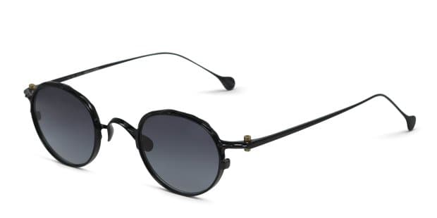 Yohji Yamamoto SLook 010 Shiny Black Prescription Sunglasses