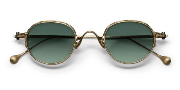 Yohji Yamamoto SLook 010 Gold Prescription Sunglasses