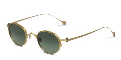 Yohji Yamamoto SLook 010 Gold glasses - Gold - Angle View