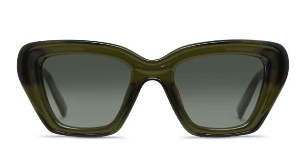 Yohji Yamamoto SLook 021 Green Prescription Sunglasses
