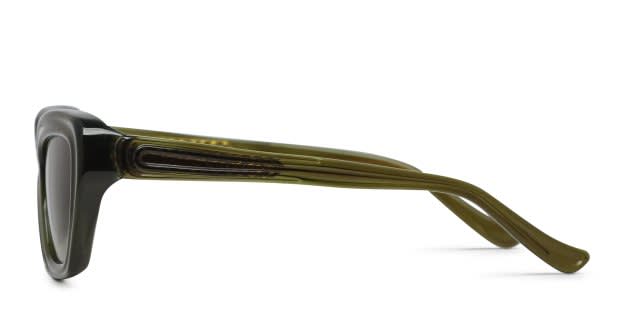 Yohji Yamamoto SLook 021 Green Prescription Sunglasses