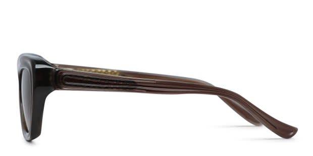Yohji Yamamoto SLook 021 Brown Prescription Sunglasses