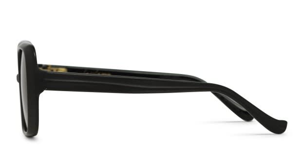 Yohji Yamamoto SLook 022 Matte Black Prescription Sunglasses