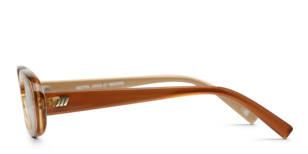 Le Specs Outta Love Orange Prescription Sunglasses