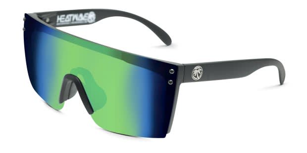 Heat Wave Lazer Face Z87 Green, Black Sunglasses Online display picture 1