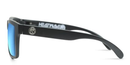Heat Wave Vise Z87 Black, Blue glasses - Black / Blue - Side View