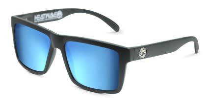 Heat Wave Vise Z87 Black, Blue glasses - Black / Blue - Angle View