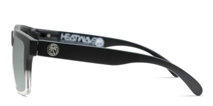 Heat Wave Vise Black, Clear glasses - Black / Clear - Side View