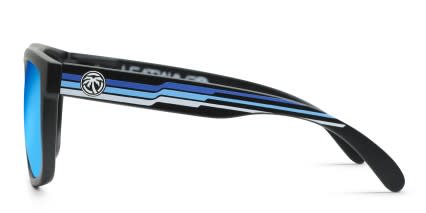 Heat Wave Regulator Black, Blue glasses - Black / Blue - Side View