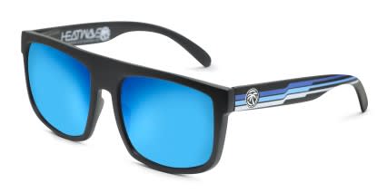 Heat Wave Regulator Black, Blue glasses - Black / Blue - Angle View
