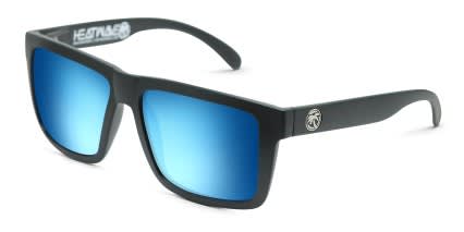 Heat Wave XL Vise Z87 Black, Blue glasses - Black / Blue - Angle View