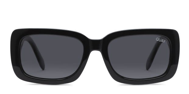 Quay Yada Yada Shiny Black Prescription Sunglasses