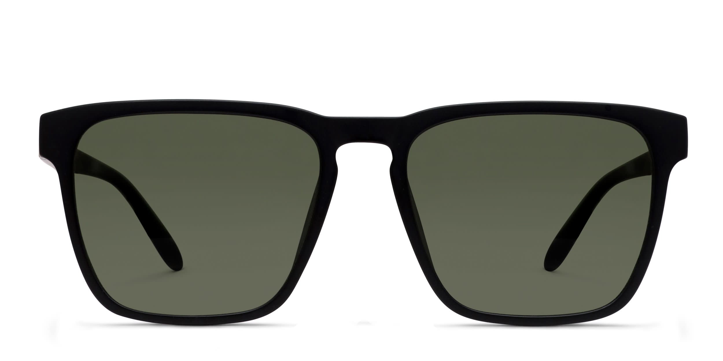 Quay Unplugged Matte Black glasses - Matte Black - Frontal View