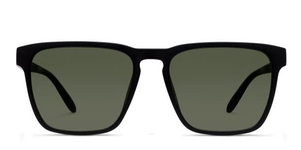 Quay Unplugged Matte Black Prescription Sunglasses display picture 1