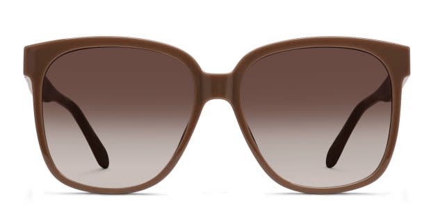 Quay Wide Awake Brown Prescription Sunglasses display picture 3