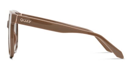Quay Wide Awake Brown glasses - Brown - Side View