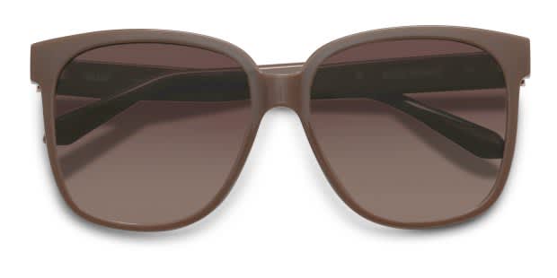 Quay Wide Awake Brown Prescription Sunglasses display picture 2