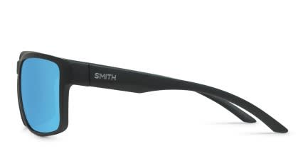 Smith Emerge Matte Black, Blue glasses - Matte Black / Blue - Side View