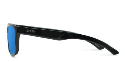 Smith Headliner Shiny Black, Blue glasses - Shiny Black / Blue - Side View