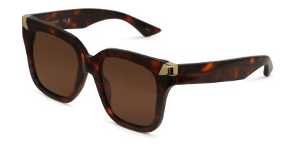 Alexander McQueen AM0440S Tortoise glasses - Tortoise - Angle View