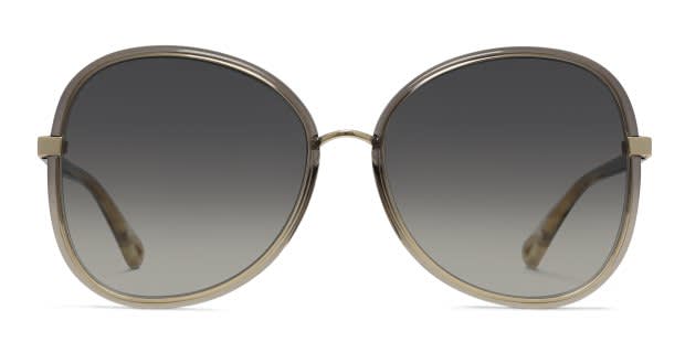 Chloe gray large sunglasses Oversized sunglasses Chloé Grey in Plastic - 8328565 main image 4