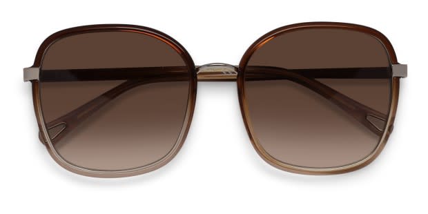 The Chloé CH0031S is a '70s inspired sunglasses frame for