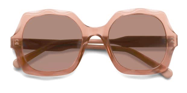 The Chloé CH0226S is a stylishly oversized sunglasses frame with