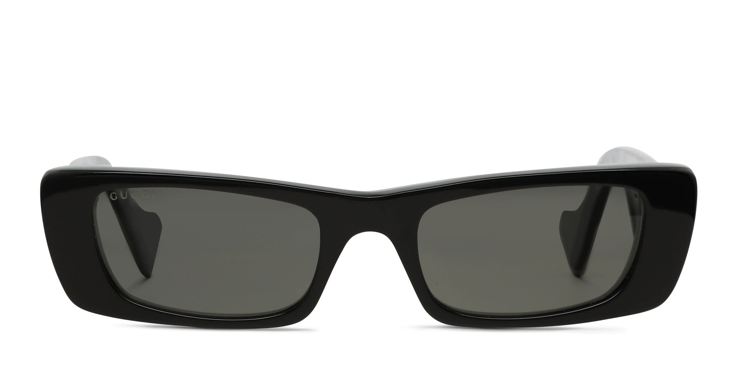 GUCCI サングラス ブラック Gucci GG0734S Shiny Black Prescription Sunglasses
