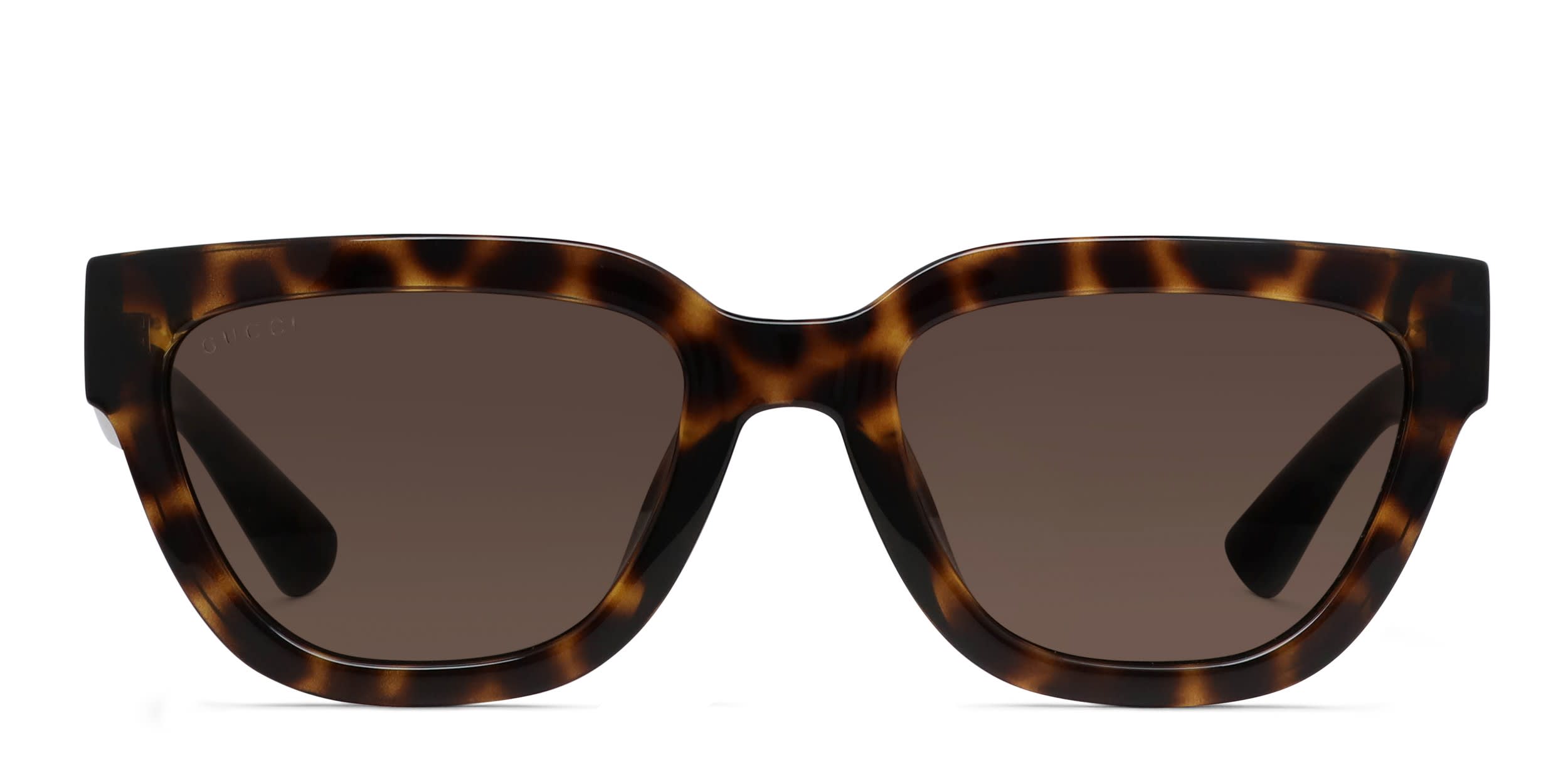 Gucci GG1578S Tortoise glasses - Tortoise - Frontal View