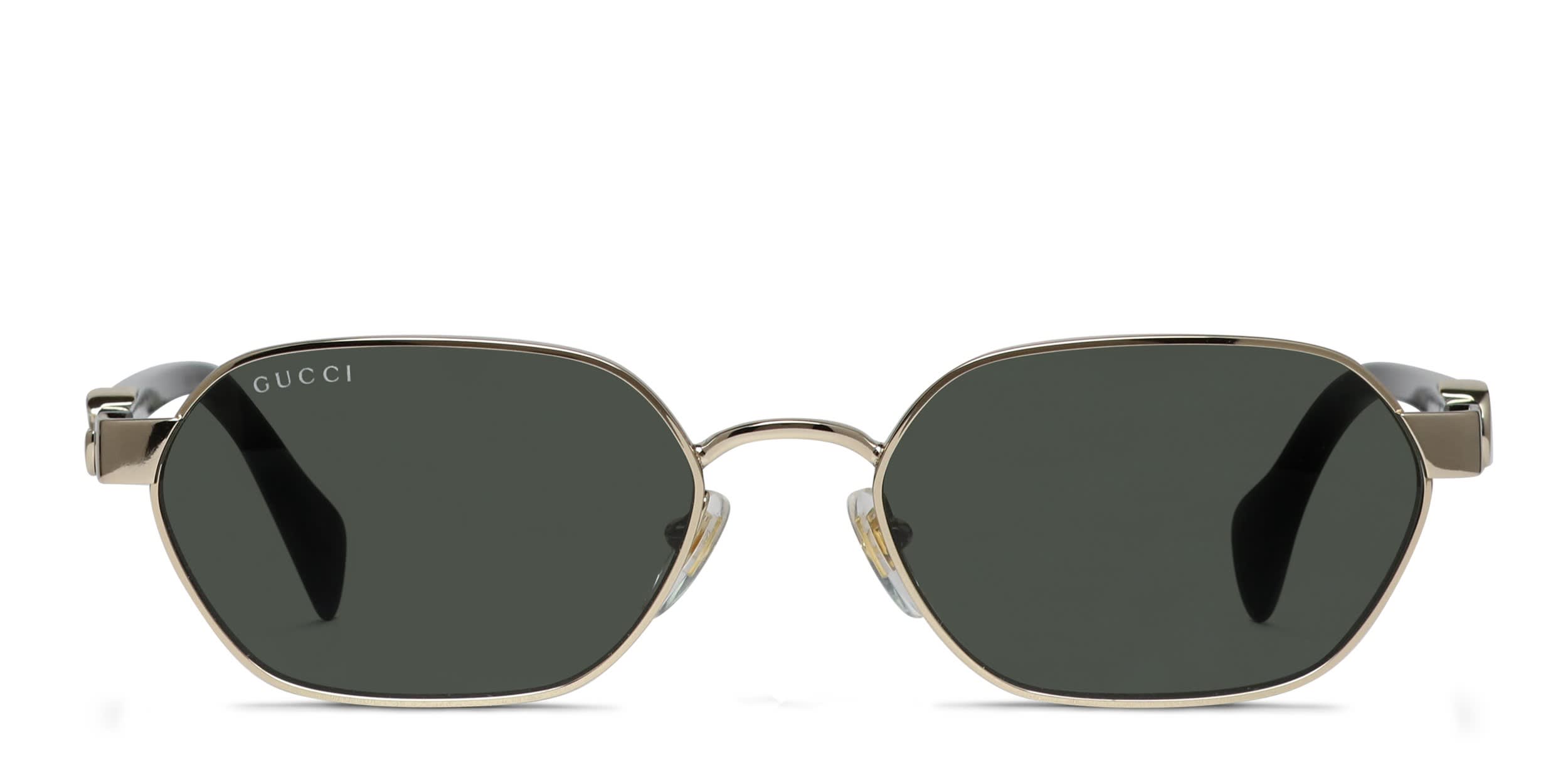 Gucci GG1593S Gold glasses - Gold - Frontal View