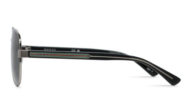 The Gucci GG0528S are flashy aviator shades exuding undeniable