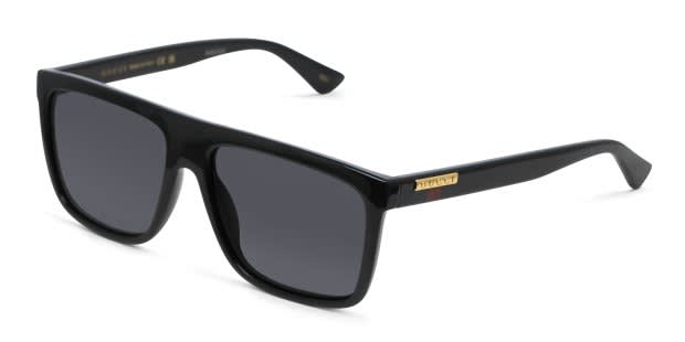 The Gucci GG0748S is a full-rim sunglasses frame with easy wear