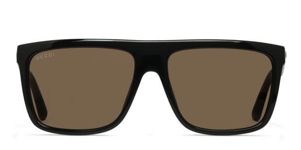 The Gucci GG0748S is a full-rim sunglasses frame with easy wear