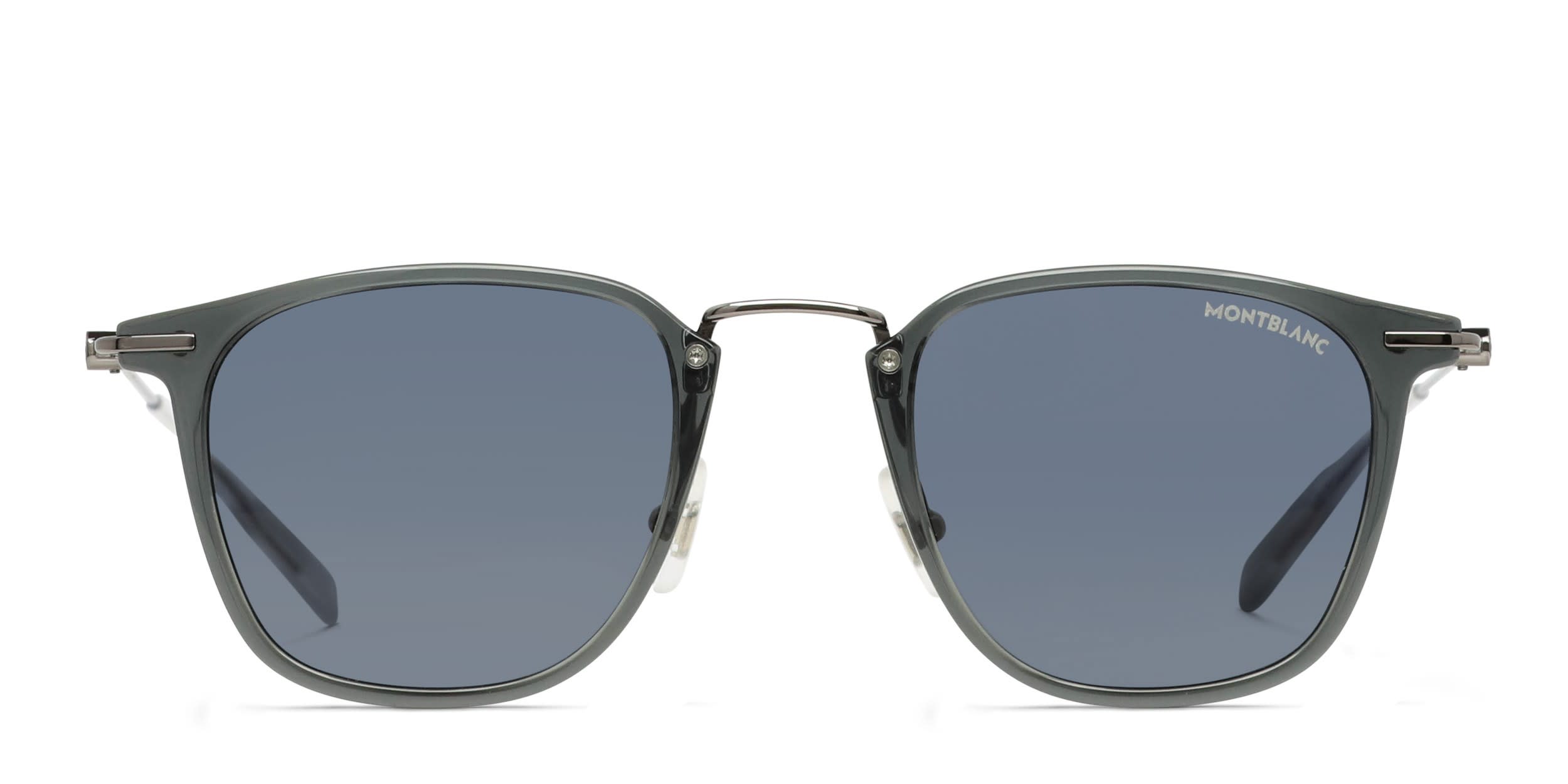 Mont Blanc MB0295S Gray glasses - Gray - Frontal View