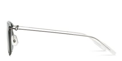 Mont Blanc MB0295S Gray glasses - Gray - Side View