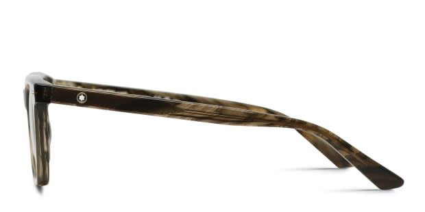 Mont Blanc☆断捨離出品中 The Montblanc MB0320S is a classic full-rim style exuding