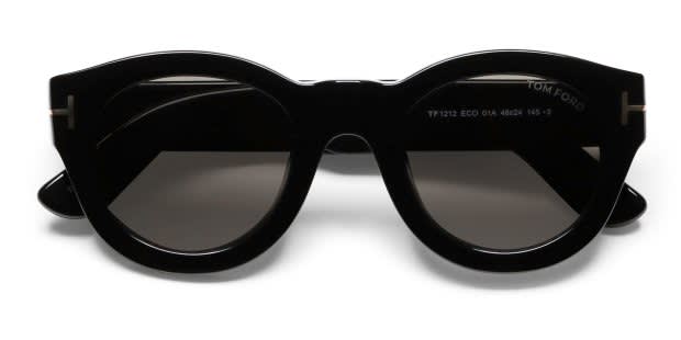Tom Ford TF1212 Lucinda Shiny Black Prescription Sunglasses