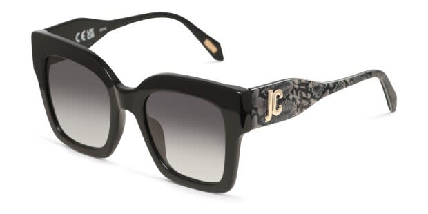 Just Cavalli SJC019 Shiny Black Prescription Sunglasses display picture 1